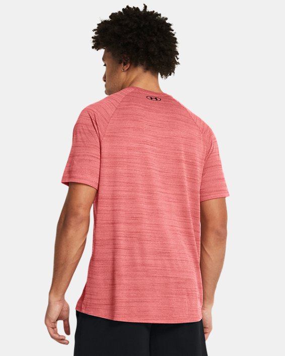 Tee-shirt à manches courtes UA Tech™ 2.0 Tiger pour homme, Red, pdpMainDesktop image number 1